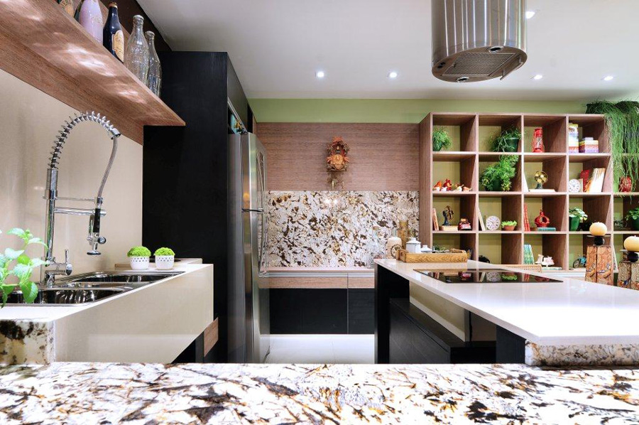 Top Design Stone apresenta Technistone® na Cozinha da Família